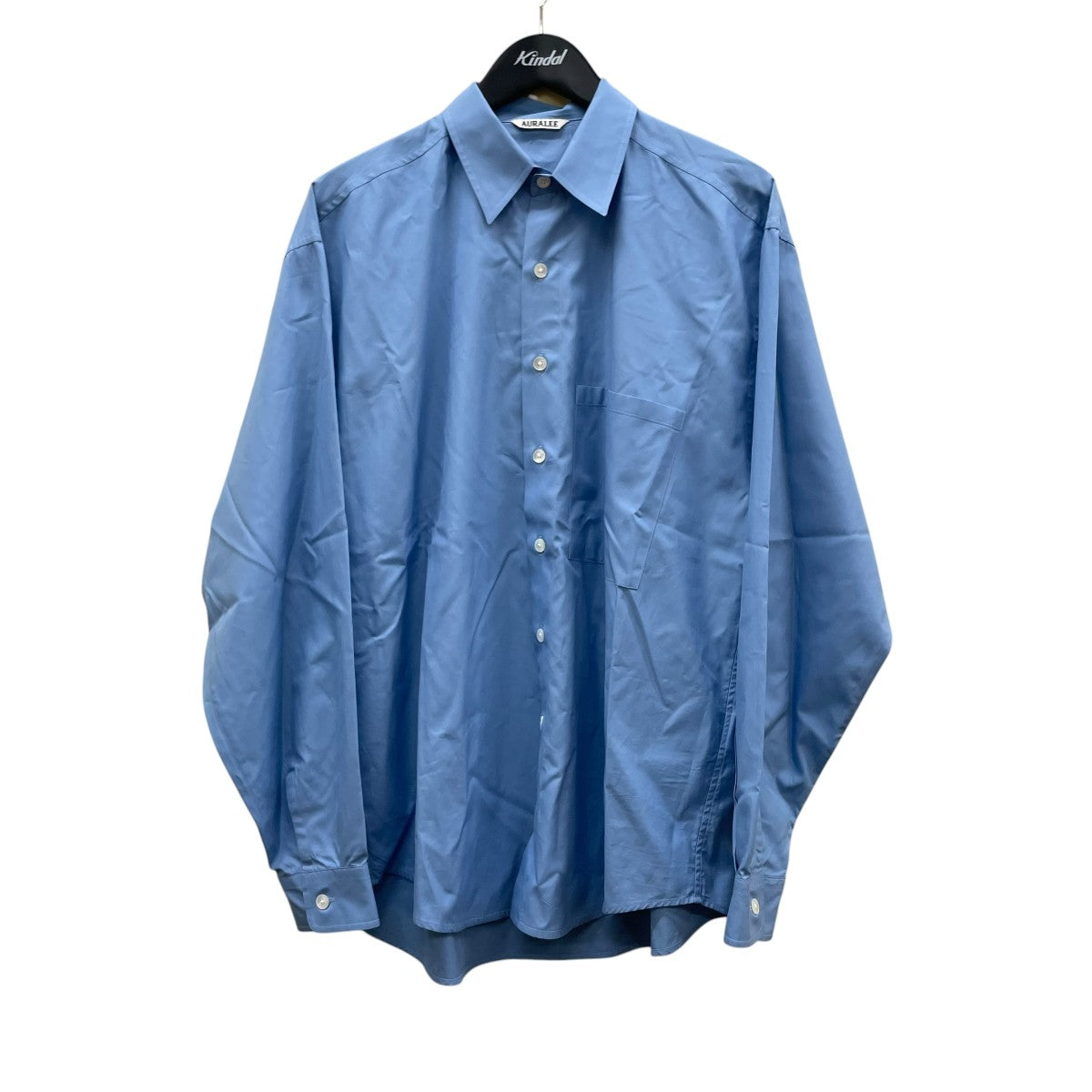 AURALEE(オーラリー) WASHED FINX TWILL BIG SHIRT長袖シャツA25AS02TN