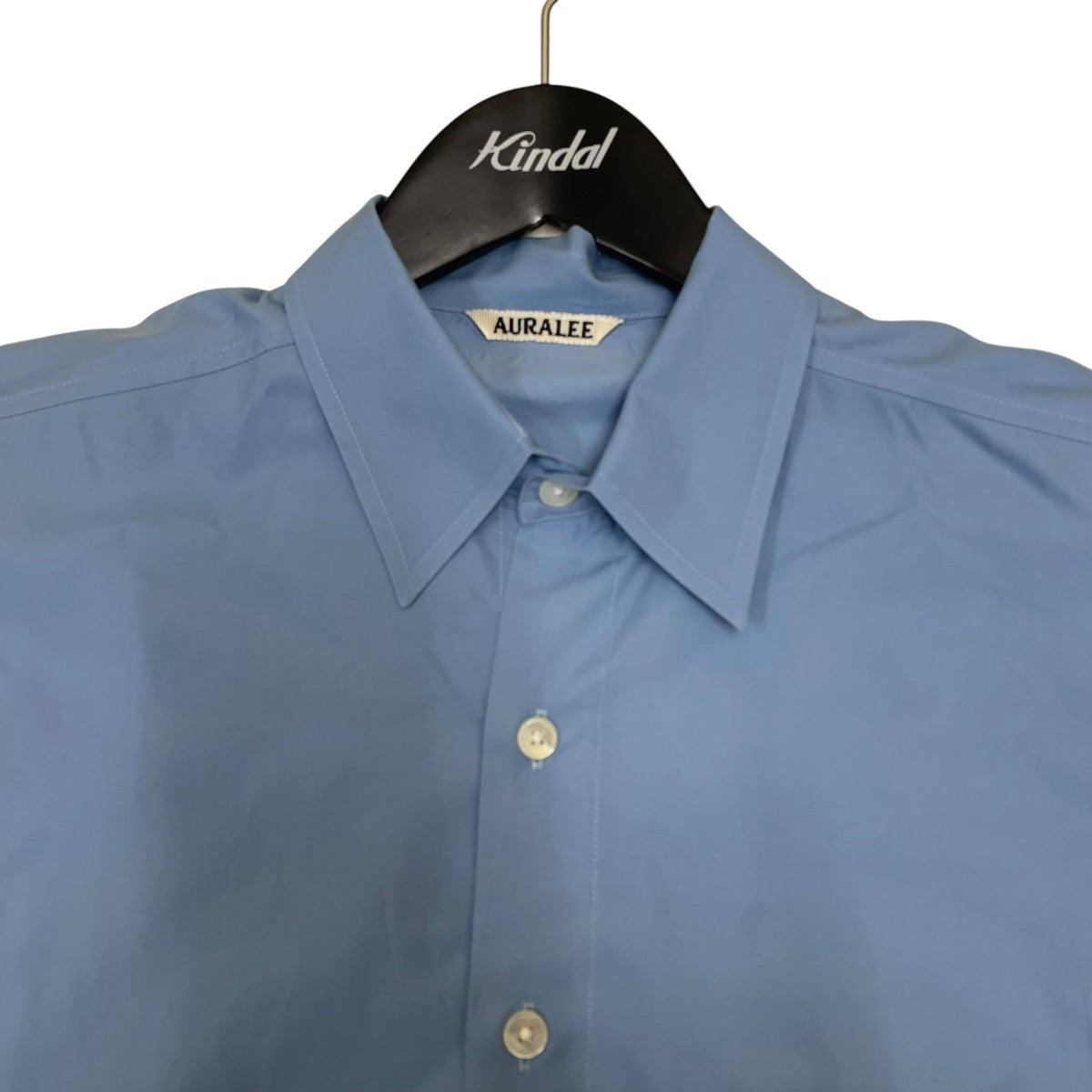 AURALEE(オーラリー) WASHED FINX TWILL BIG SHIRT長袖シャツA25AS02TN