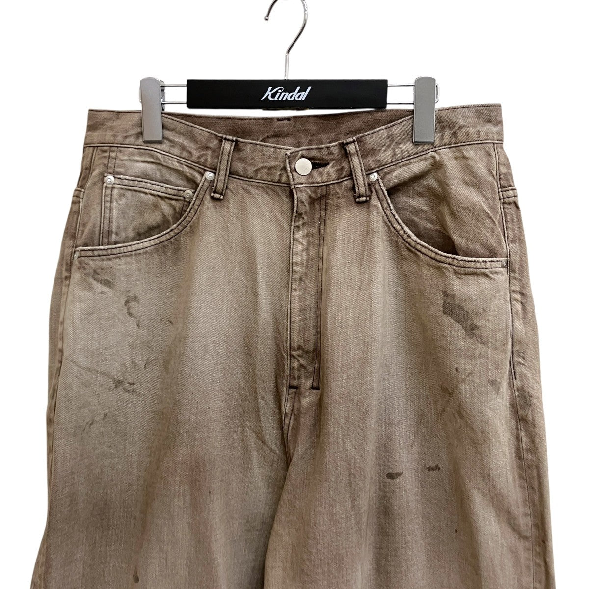 ANCELLM AGING WIDE DENIM 5P PANTSデニムパンツANC-PT59 古着・中古-3枚目のアイテム画像