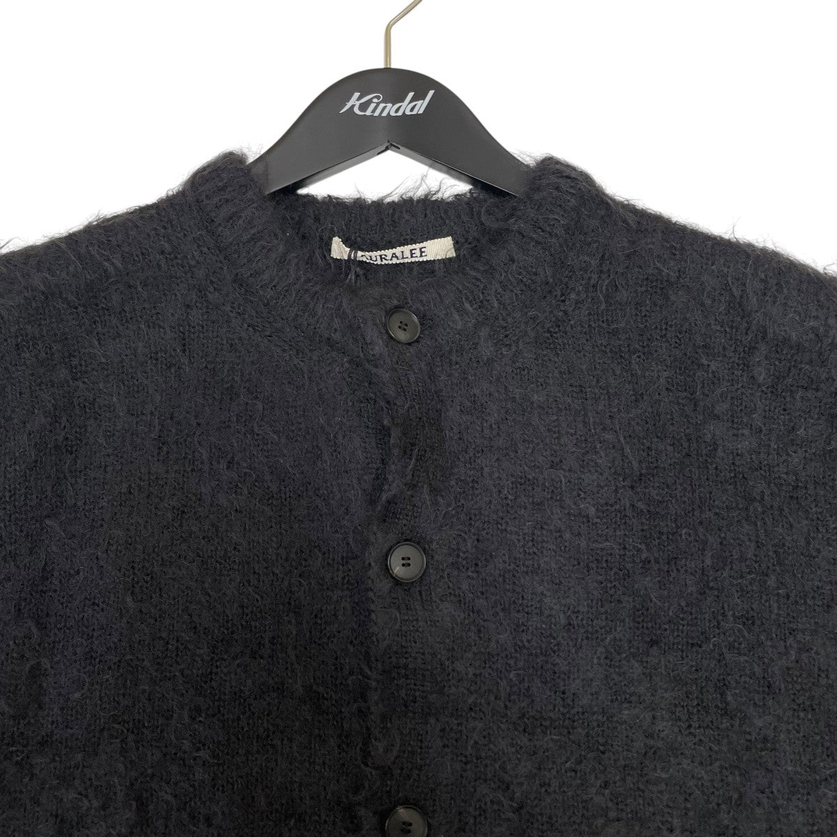 AURALEE(オーラリー) BRUSHED SUPER KID MOHAIR KNIT CARDIGAN