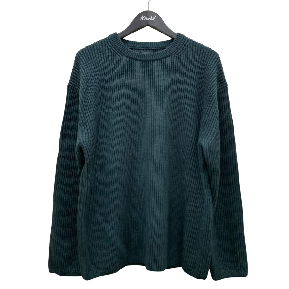 BATONER SOLID WOOL RIB CREW NECKクルーネックニットBN-22FM-036 古着・中古-1枚目のアイテム画像