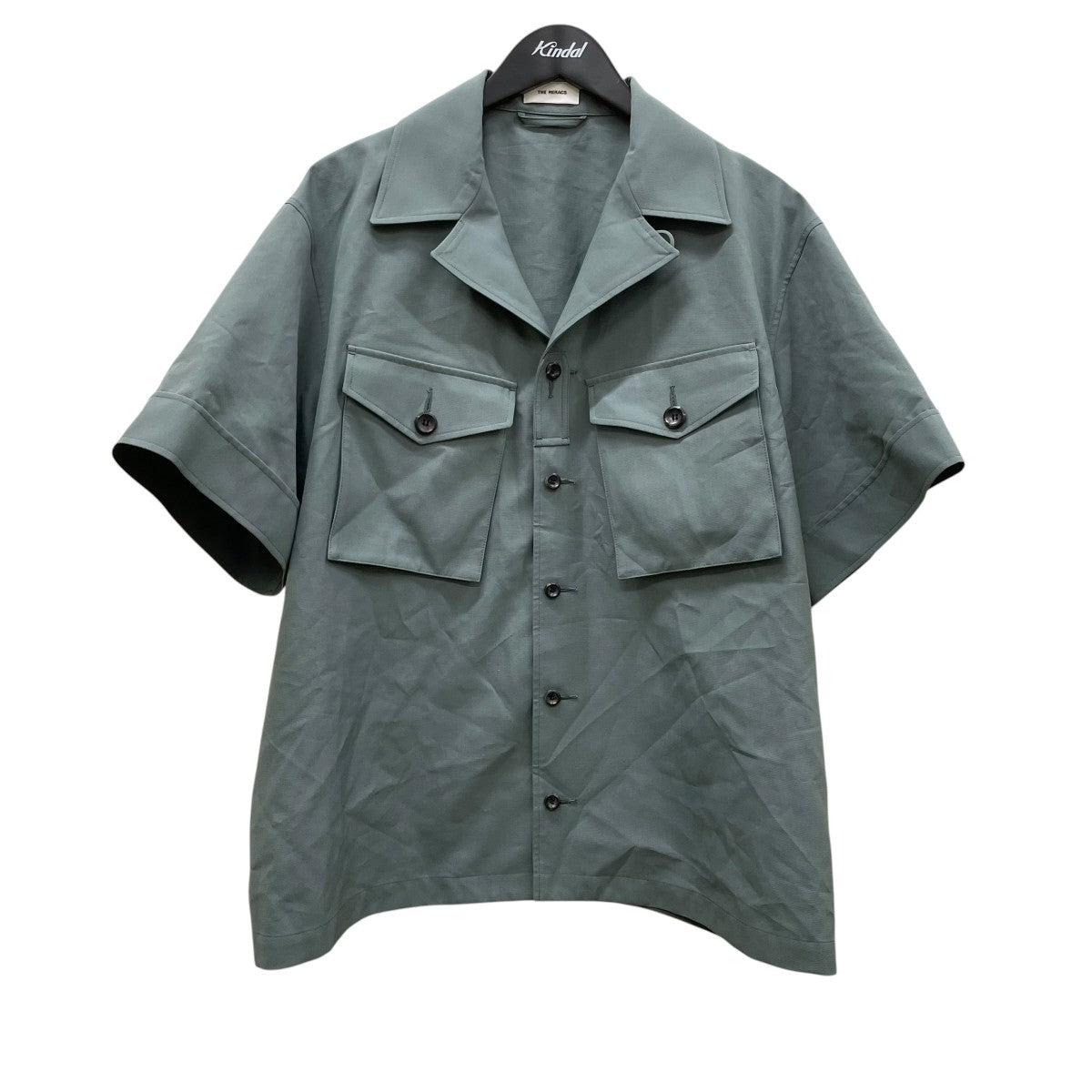 THE RERACS オープンカラーサイドポケットシャツ半袖シャツ25SS-REBL-490-USAP-J 古着・中古-1枚目のアイテム画像