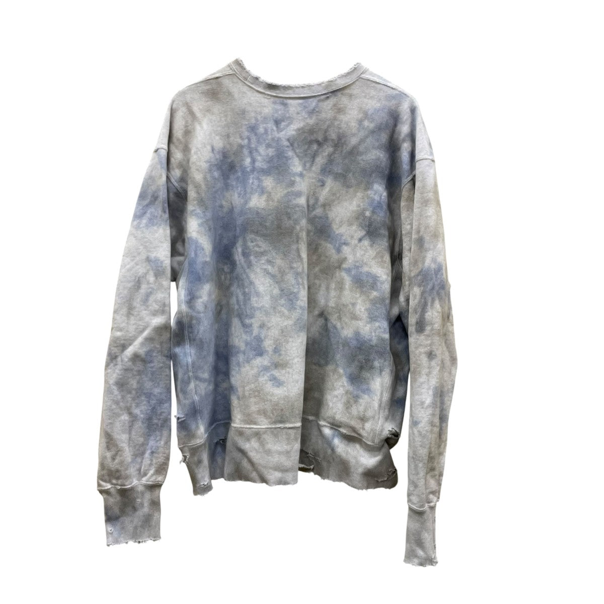 ANCELLM MARBLING SWEAT SHIRTクルーネックスウェットANC-CT42 古着・中古-2枚目のアイテム画像