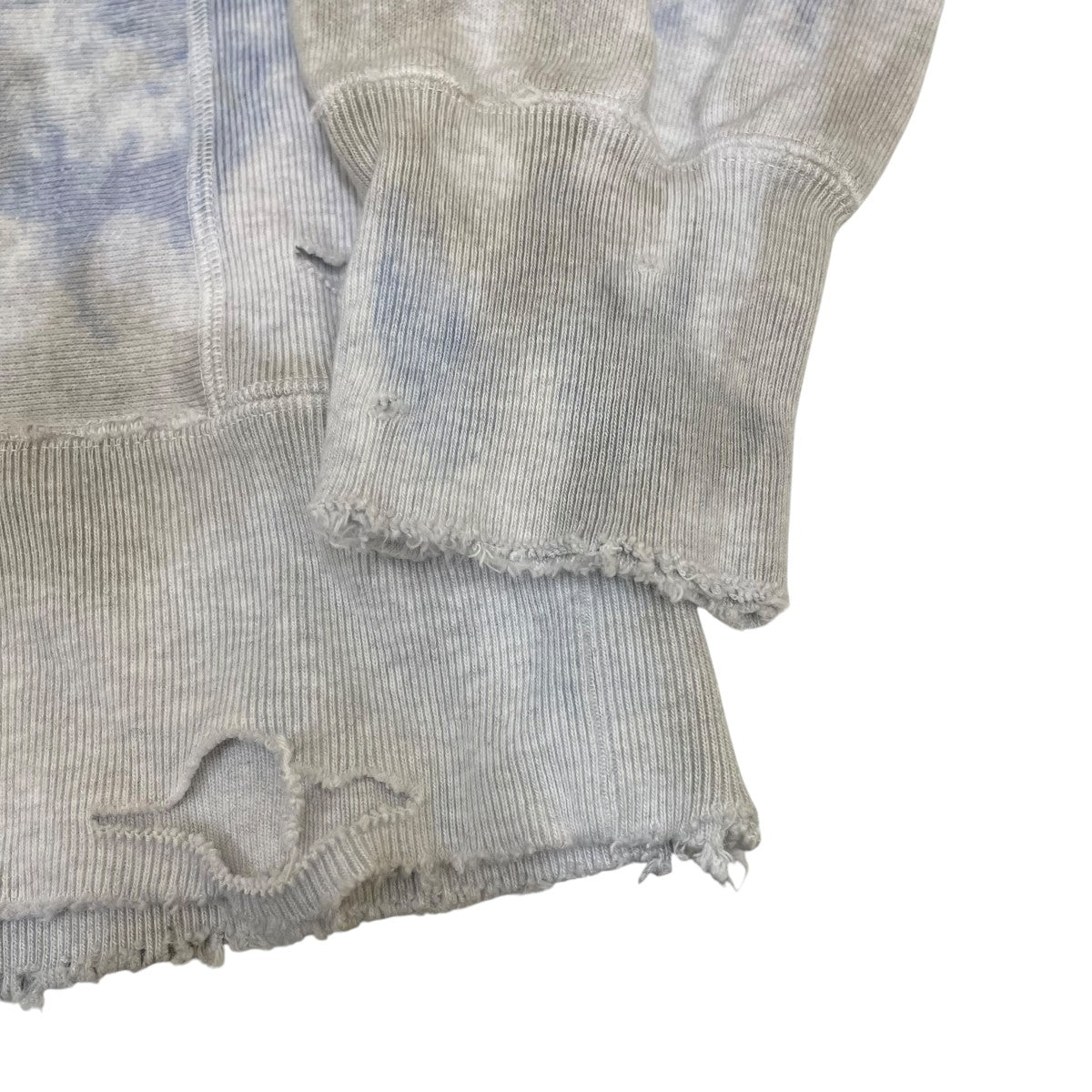 ANCELLM MARBLING SWEAT SHIRTクルーネックスウェットANC-CT42 古着・中古-4枚目のアイテム画像