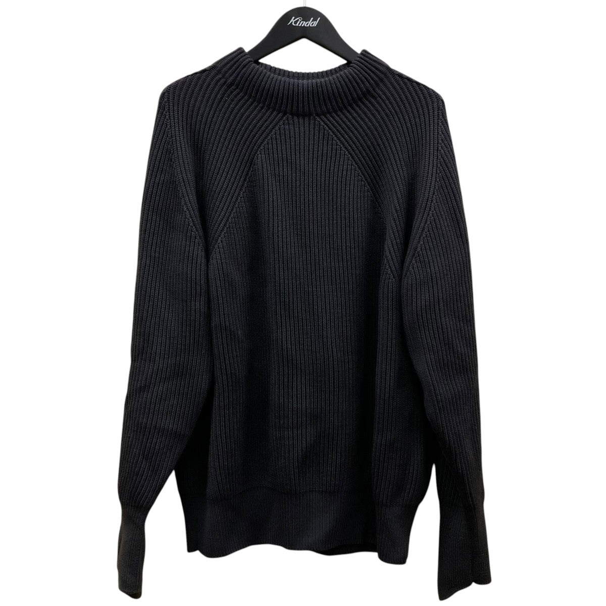 21AWSIGNATURE CREW NECK シグネチャークルーネックニットラグランスリーブ ウールニットBN-21FM-030