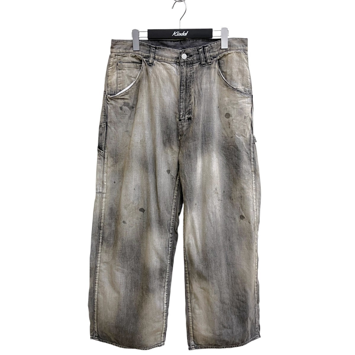 ANCELLM AGING PAINTER PANTSデニムパンツANC-PT45 古着・中古-1枚目のアイテム画像