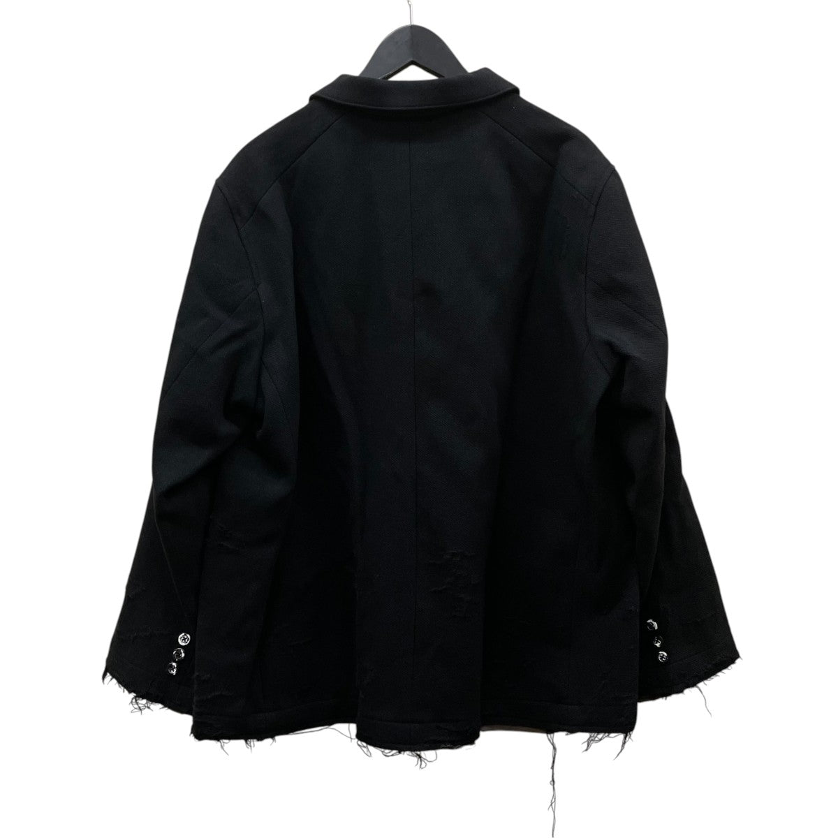 ANCELLM TWEED CRASH JACKETウールジャケットANC-JK37 古着・中古-2枚目のアイテム画像