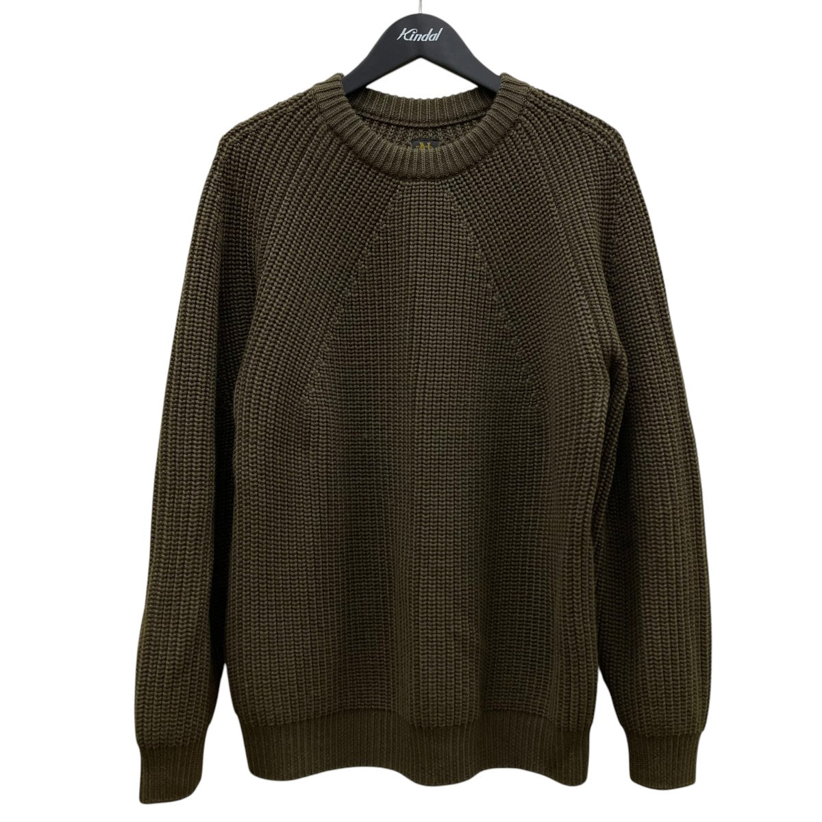19AWSIGNATURE CREW NECK シグネチャークルーネックニットスーパーファインメリノウール ニットBN-19FM-021