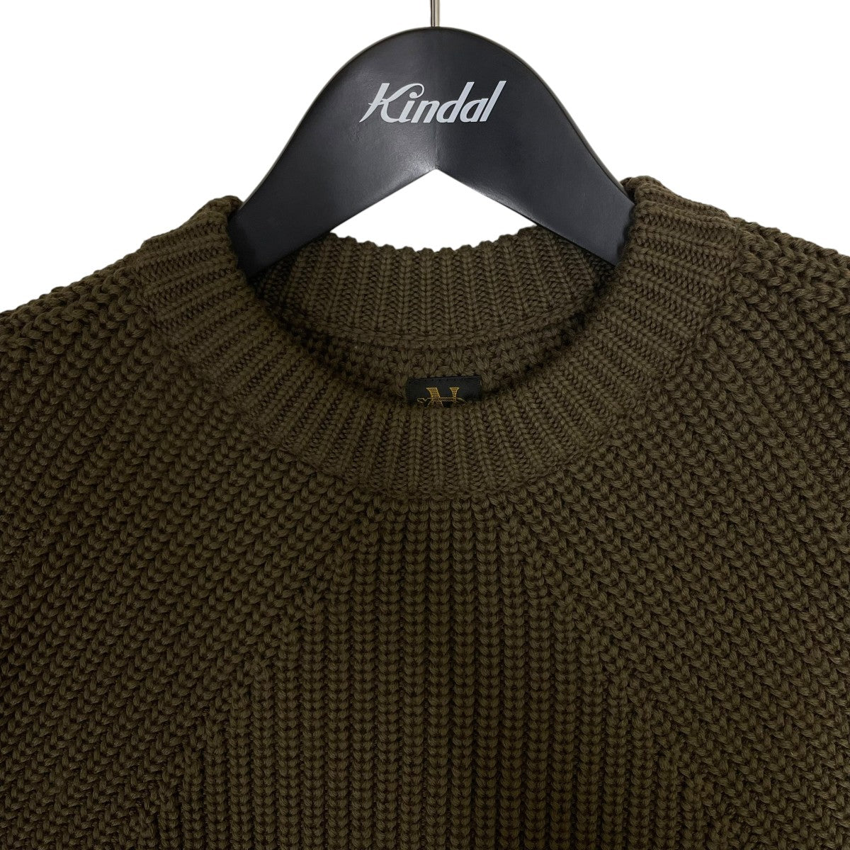 19AWSIGNATURE CREW NECK シグネチャークルーネックニットスーパーファインメリノウール ニットBN-19FM-021