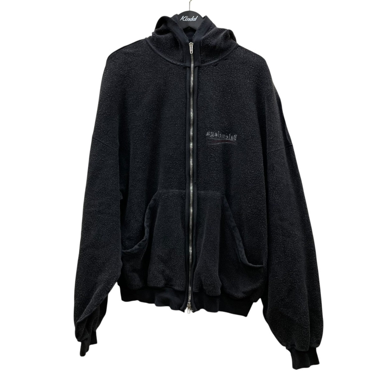 BALENCIAGA インサイドアウトキャンペーンロゴジップアップパーカースウェット ジップパーカー830253 古着・中古-1枚目のアイテム画像