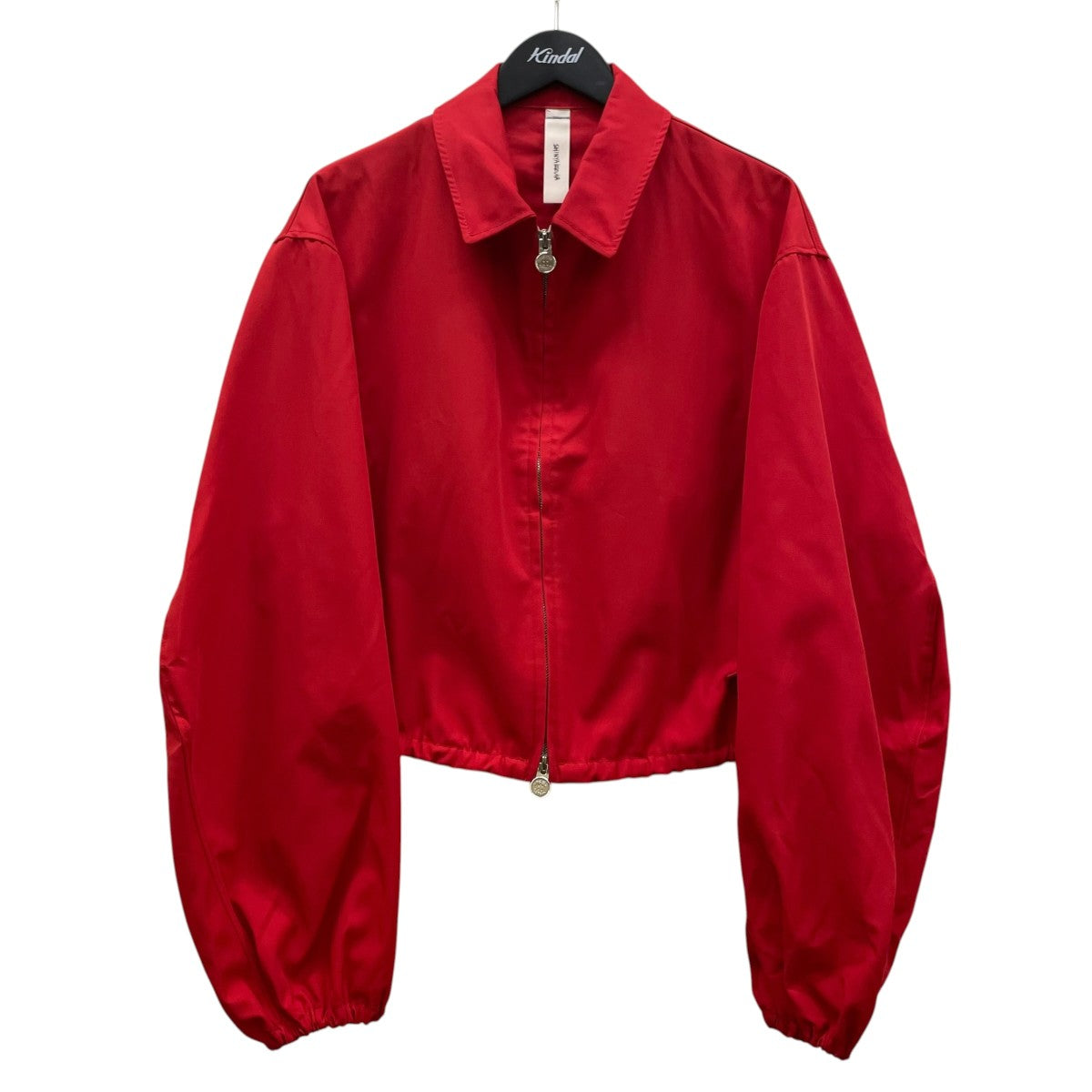 KAPPOGI SLEEVES カッポウギ スリーブスボリューム袖 コットン フロントジップブルゾン2601SK21