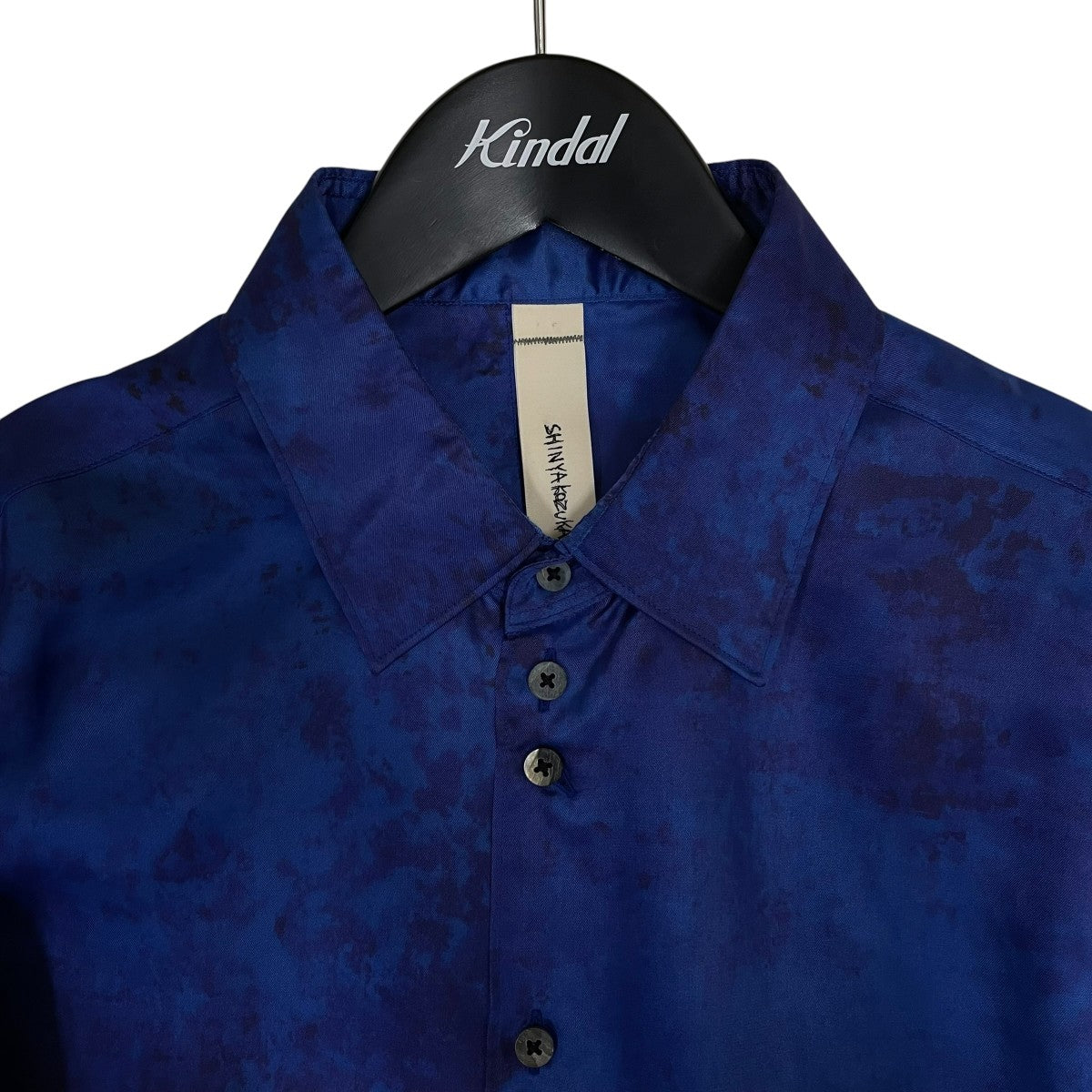 SHINYA KOZUKA FLOWY SHIRTグラデーション タイダイ柄 長袖シャツ2601SK69 古着・中古-3枚目のアイテム画像