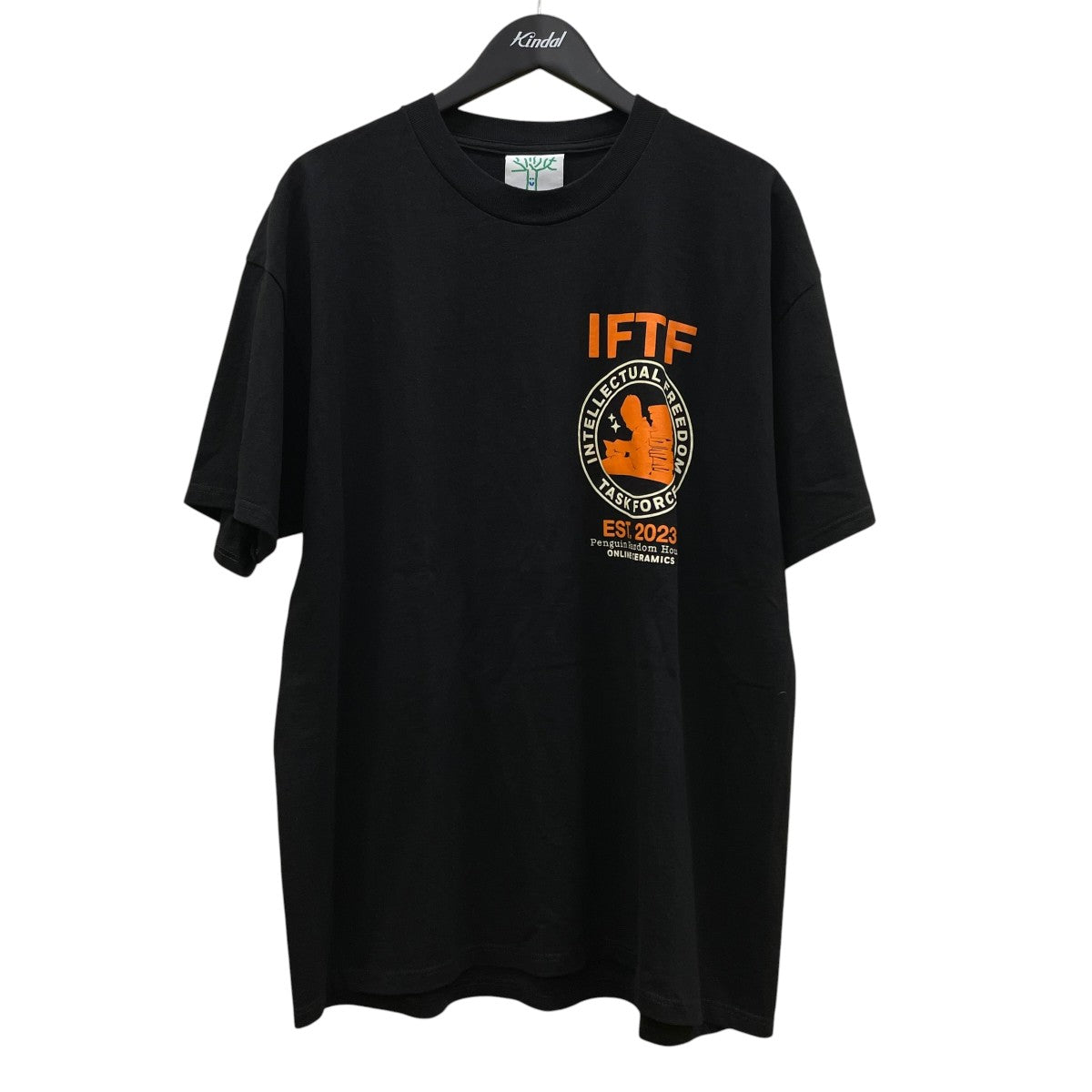 Online Ceramics Intellectual Freedom Task Forceプリント 半袖Tシャツ コットンTシャツ 古着・中古-1枚目のアイテム画像
