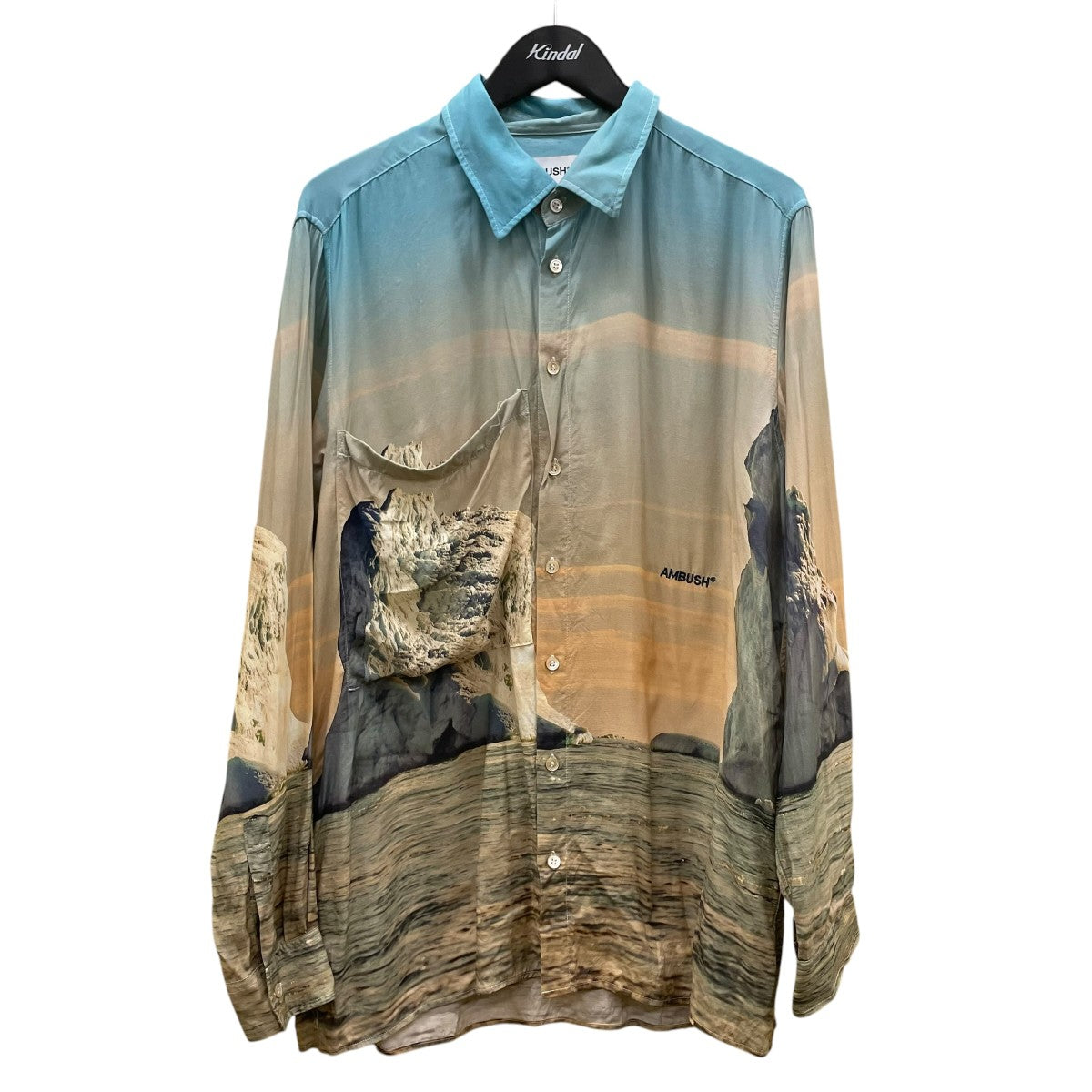 ICEBERG PRINT SHIRT長袖シャツ1211820