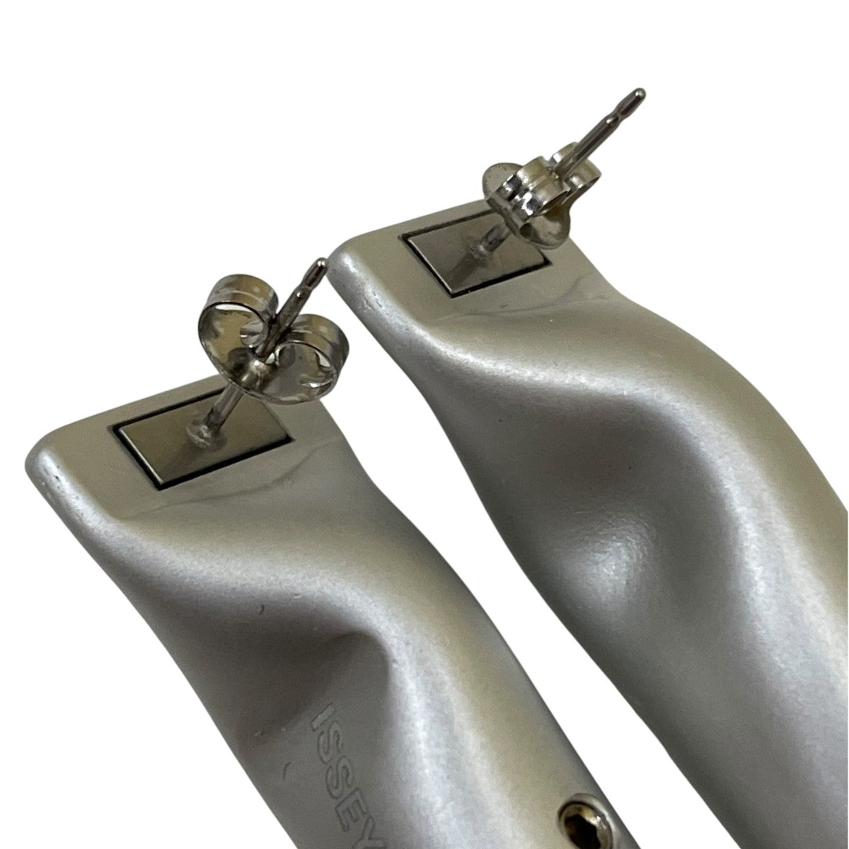 ISSEY MIYAKE Tranquility Earringsシルバーフリンジ ピアス 古着・中古-4枚目のアイテム画像