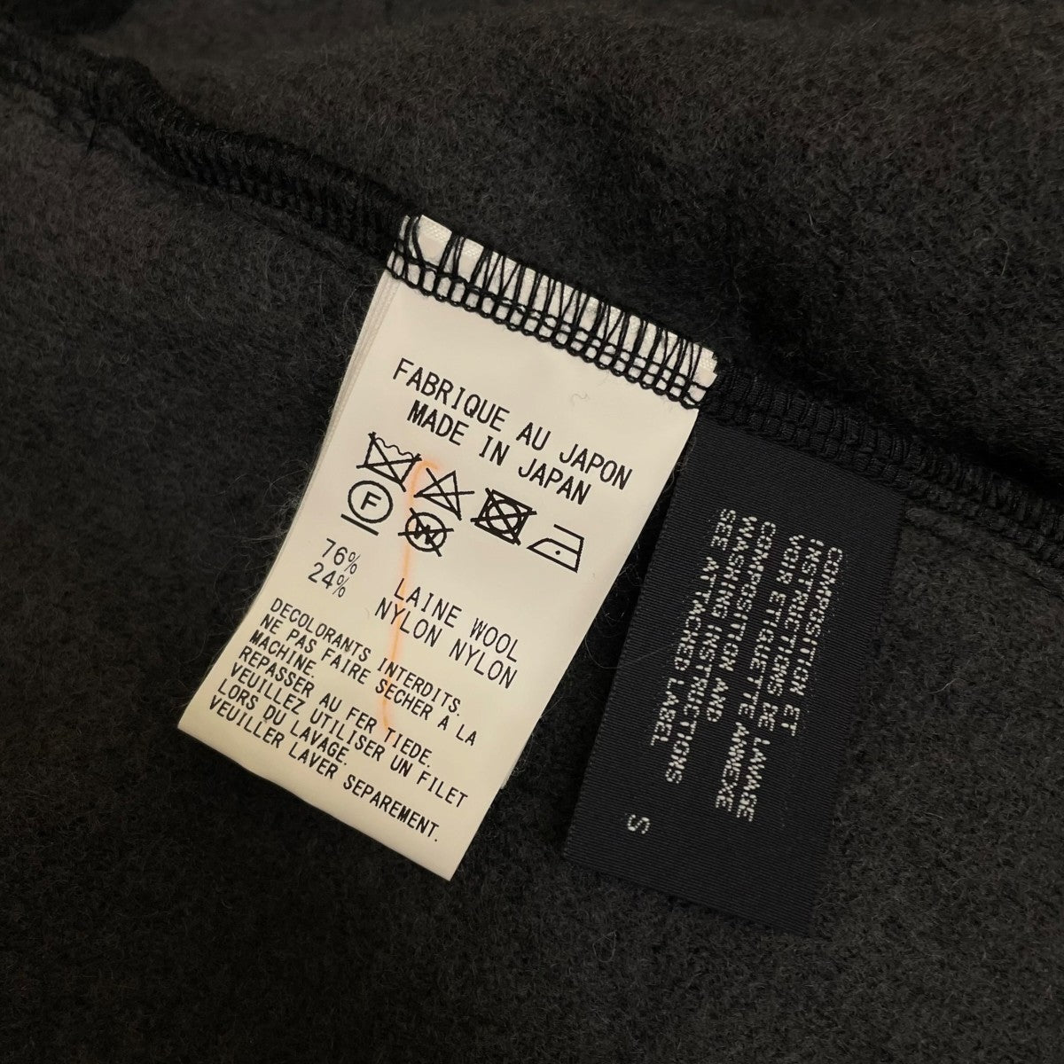 LIMI feu 変形 ポンチョ ケープLC T34 140 古着・中古-5枚目のアイテム画像