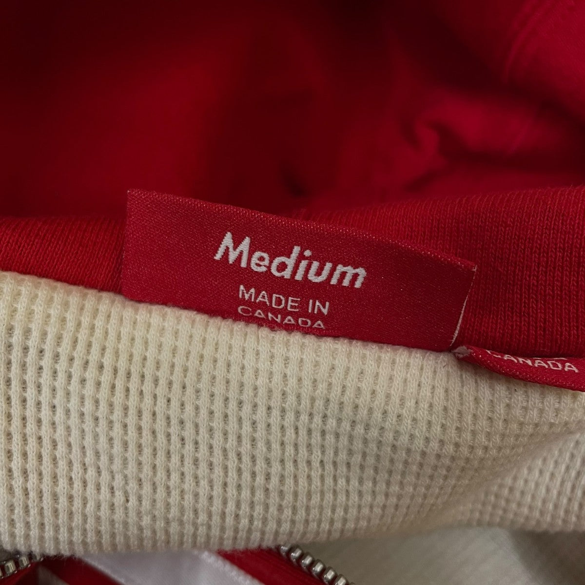 Supreme Arc Thermal Zip Up Hooded アーク サーマル ジップアップ フーディージップパーカー 古着・中古-5枚目のアイテム画像