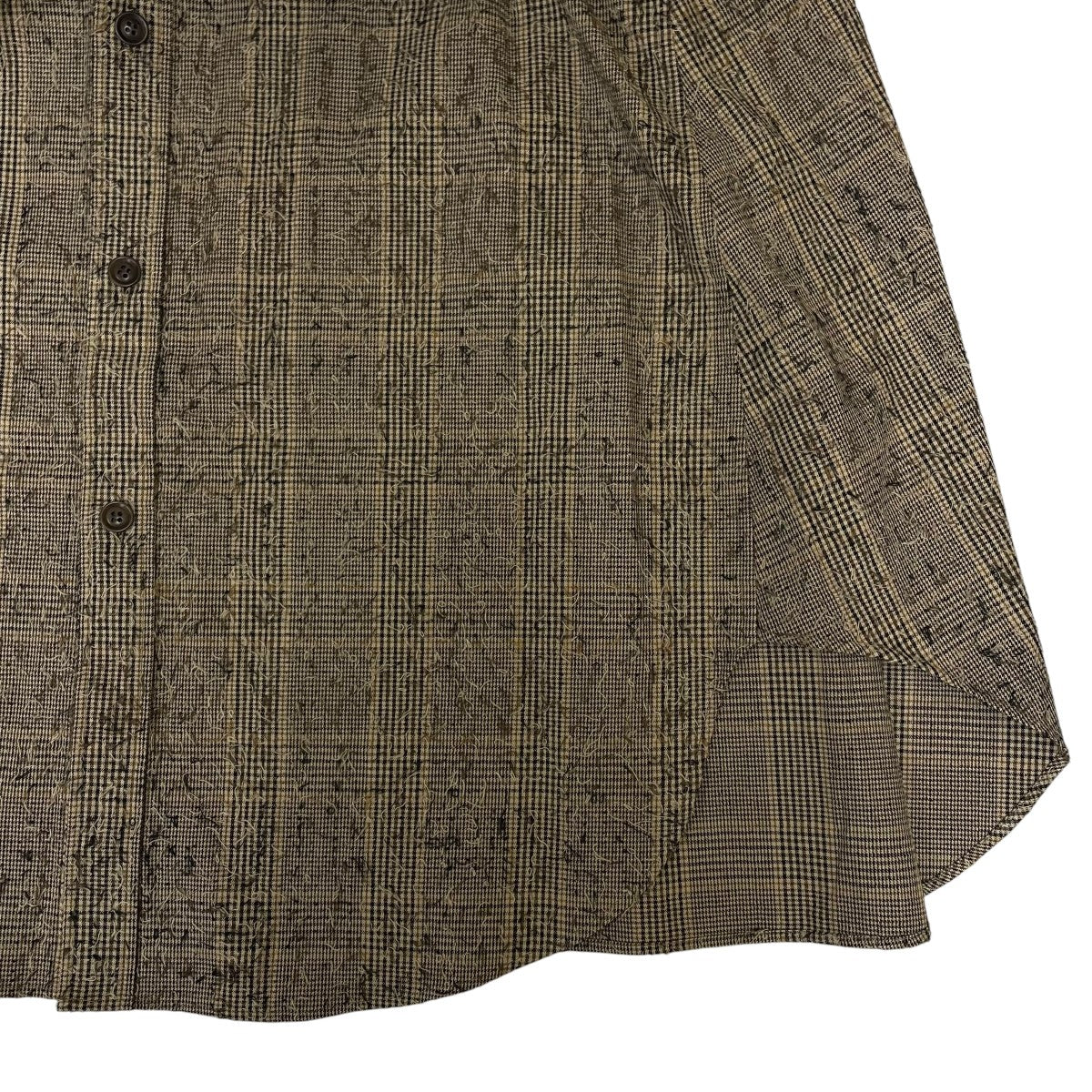 Y’s NEEDLE-PUNCHED MILITARY LONG DRESS長袖ワンピースYL-D05-012 古着・中古-4枚目のアイテム画像