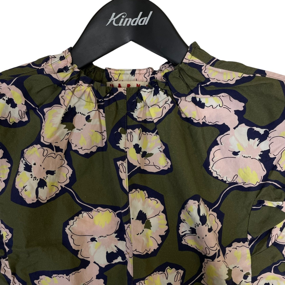 MARNI 18SS花柄半袖ブラウスM0018W 古着・中古-3枚目のアイテム画像