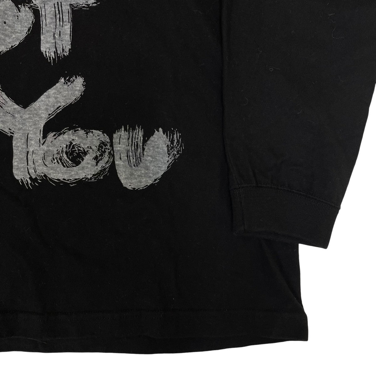 GROUND Y I get youグラフィック プリント 長袖Tシャツ ロングスリーブカットソー 古着・中古-4枚目のアイテム画像
