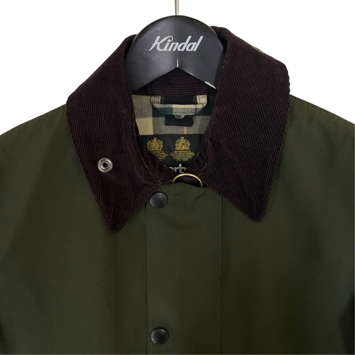Barbour SL BORDER スリムフィット ボーダー 2レイヤーコート1702492 古着・中古-3枚目のアイテム画像