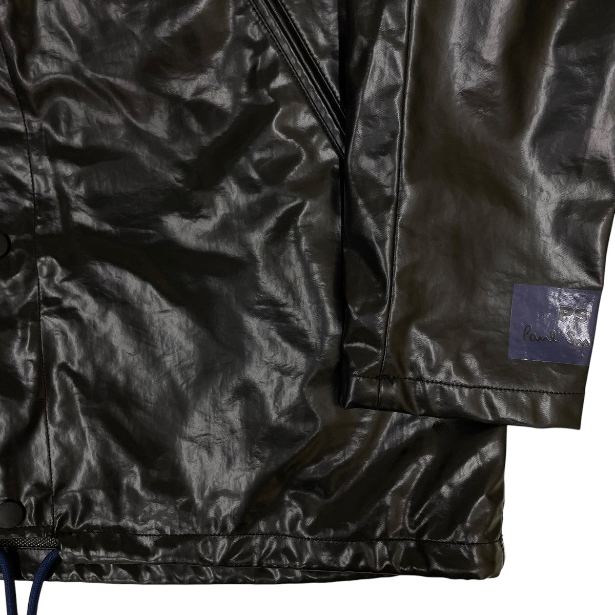 Paul Smith シャークプリント マウンテンパーカー ナイロンジップアップブルゾンPY-HN-88466 古着・中古-4枚目のアイテム画像