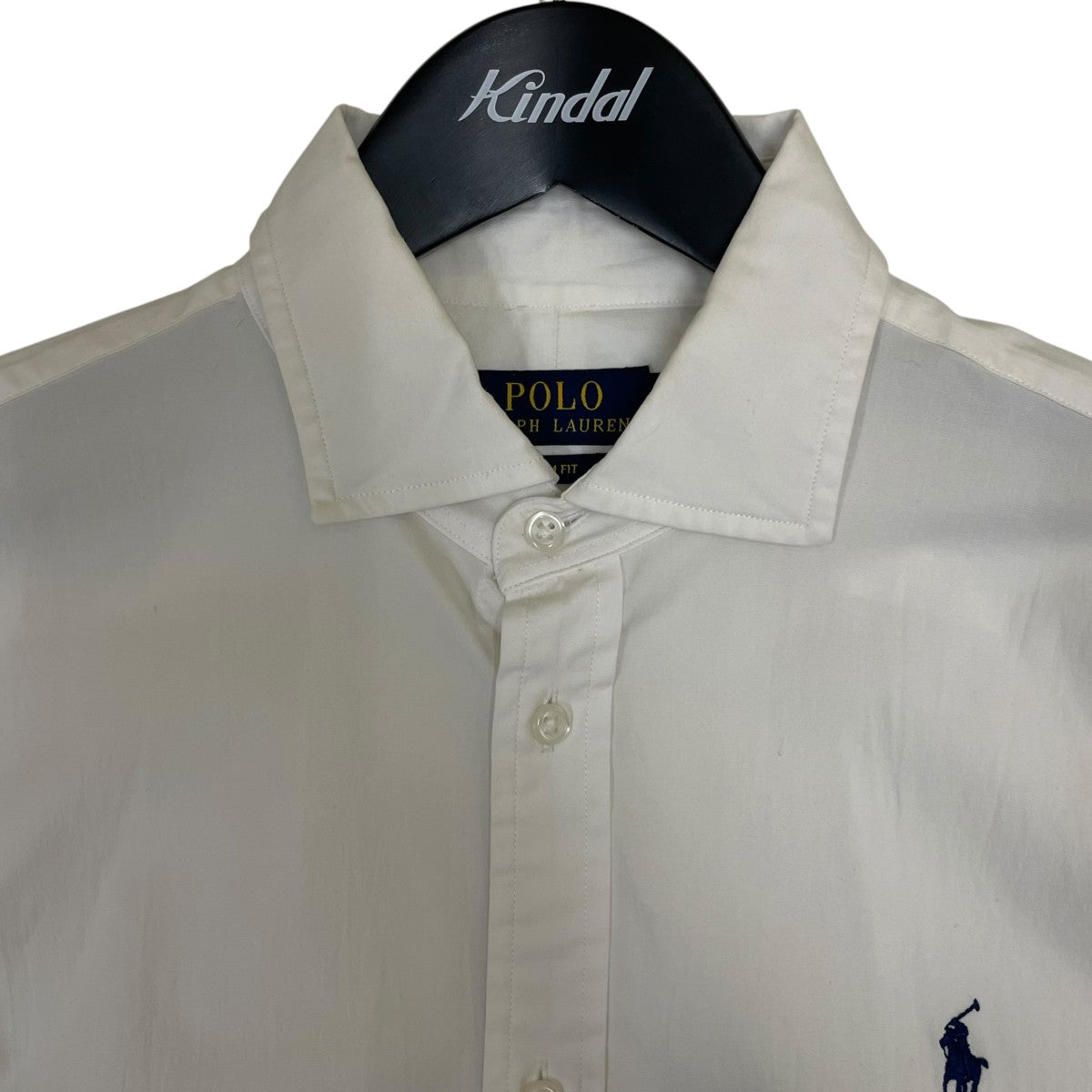 POLO RALPH LAUREN ポニー刺繍 長袖シャツ コットンシャツ0200011420 古着・中古-3枚目のアイテム画像