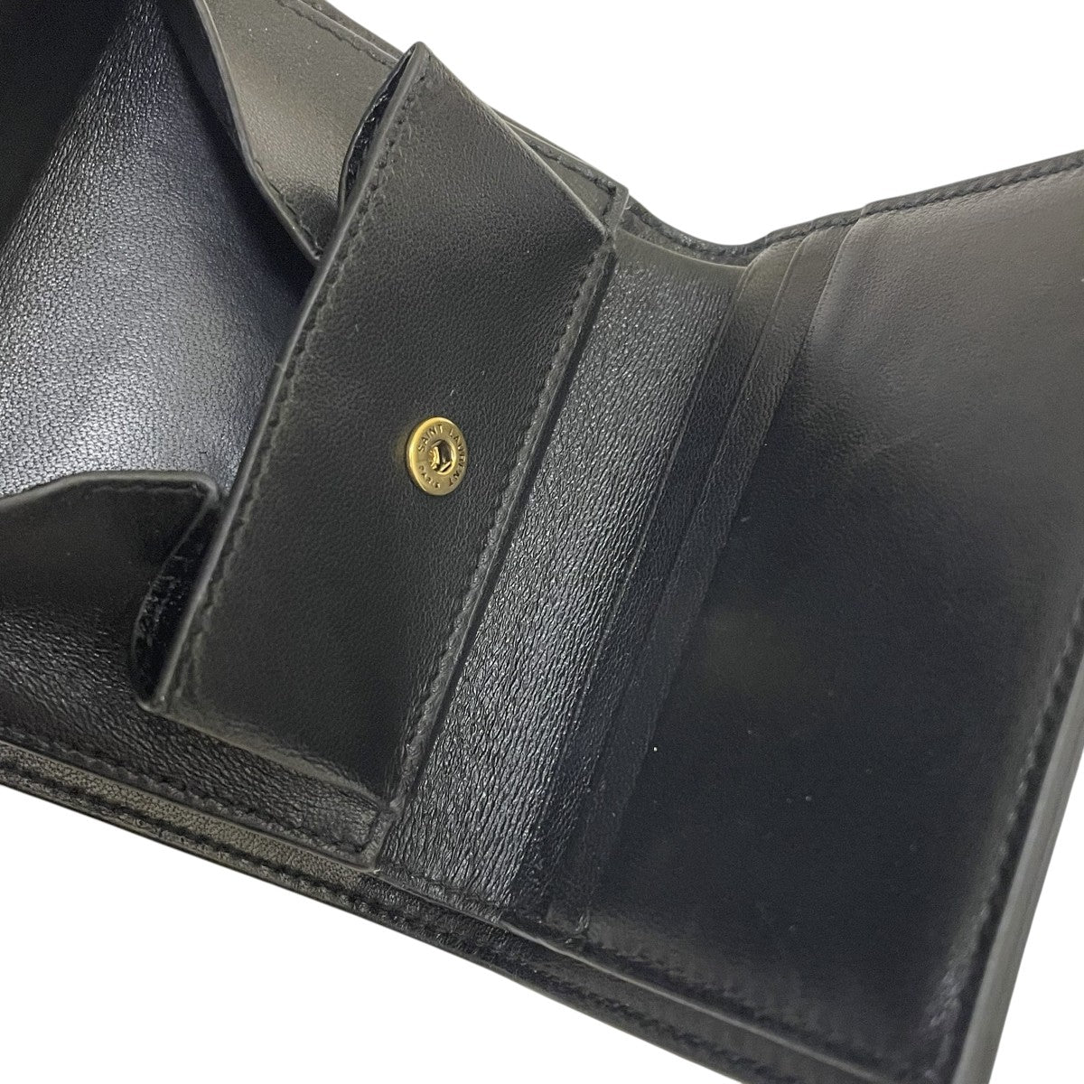 Saint Laurent Paris マルチフォールドウォレットコンパクトウォレット712688 古着・中古-6枚目のアイテム画像