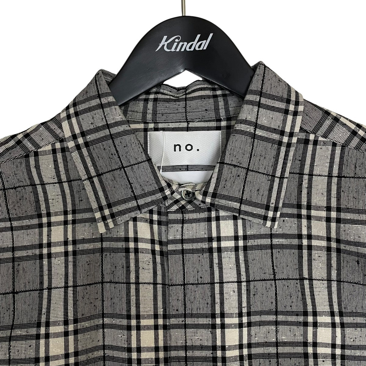 no． DOBBY CHECK SHIRTチェック柄 長袖シャツ06 CSH 01 古着・中古-3枚目のアイテム画像