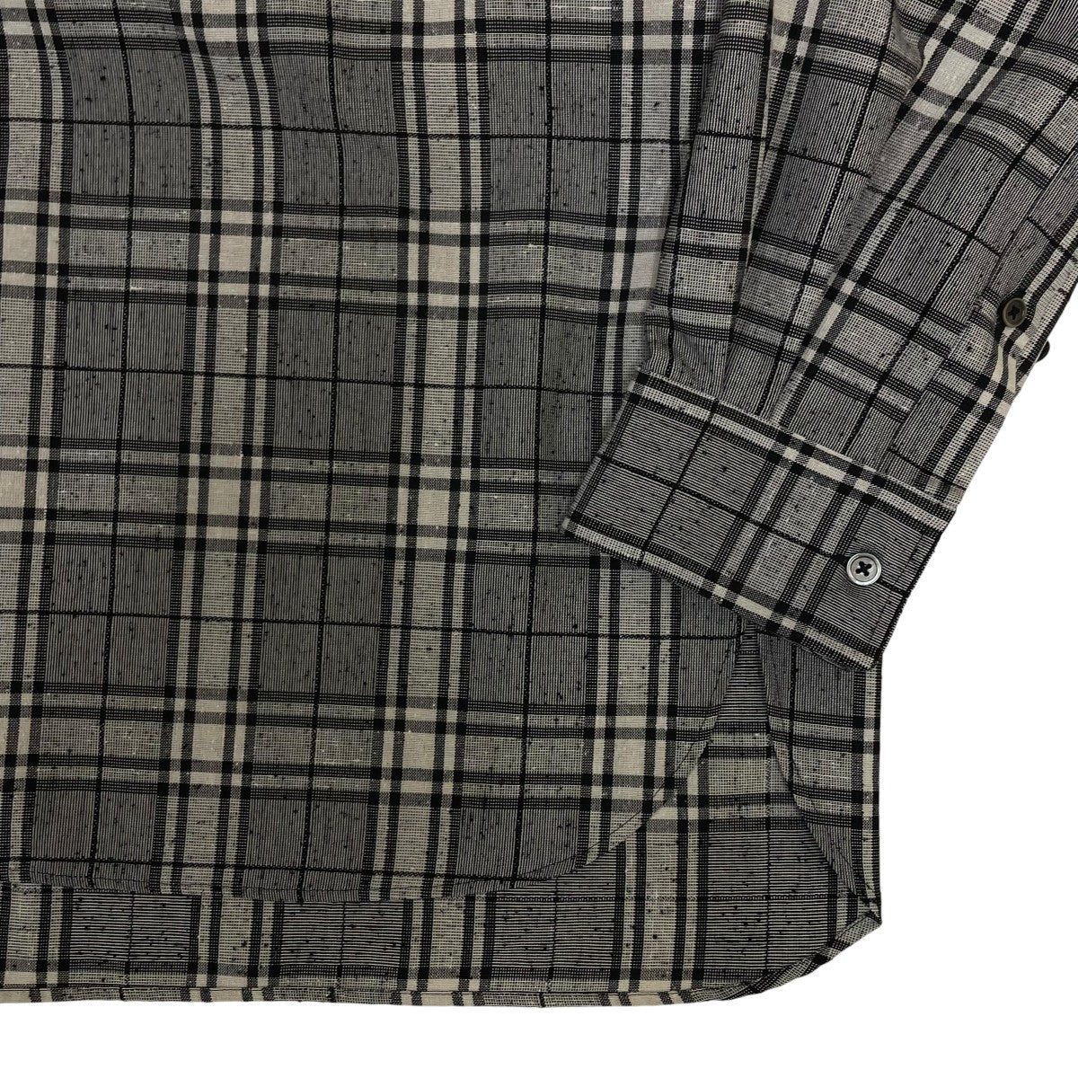 no． DOBBY CHECK SHIRTチェック柄 長袖シャツ06 CSH 01 古着・中古-4枚目のアイテム画像