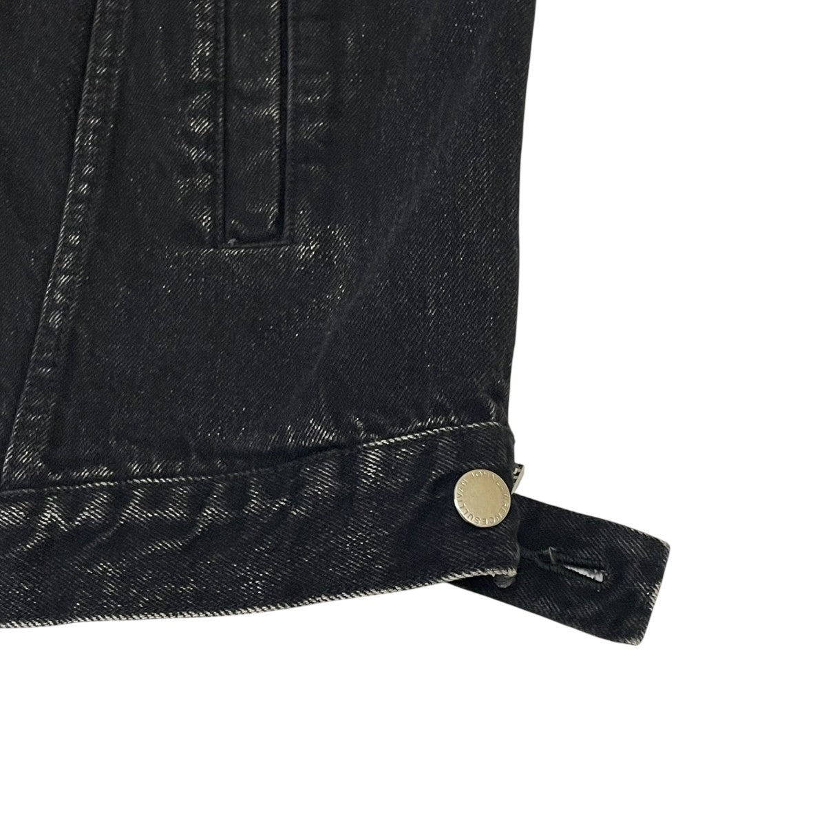 JOHN LAWRENCE SULLIVAN WASHED DENIM SLEEVELESSデニムベストIC023-0322-36 古着・中古-4枚目のアイテム画像
