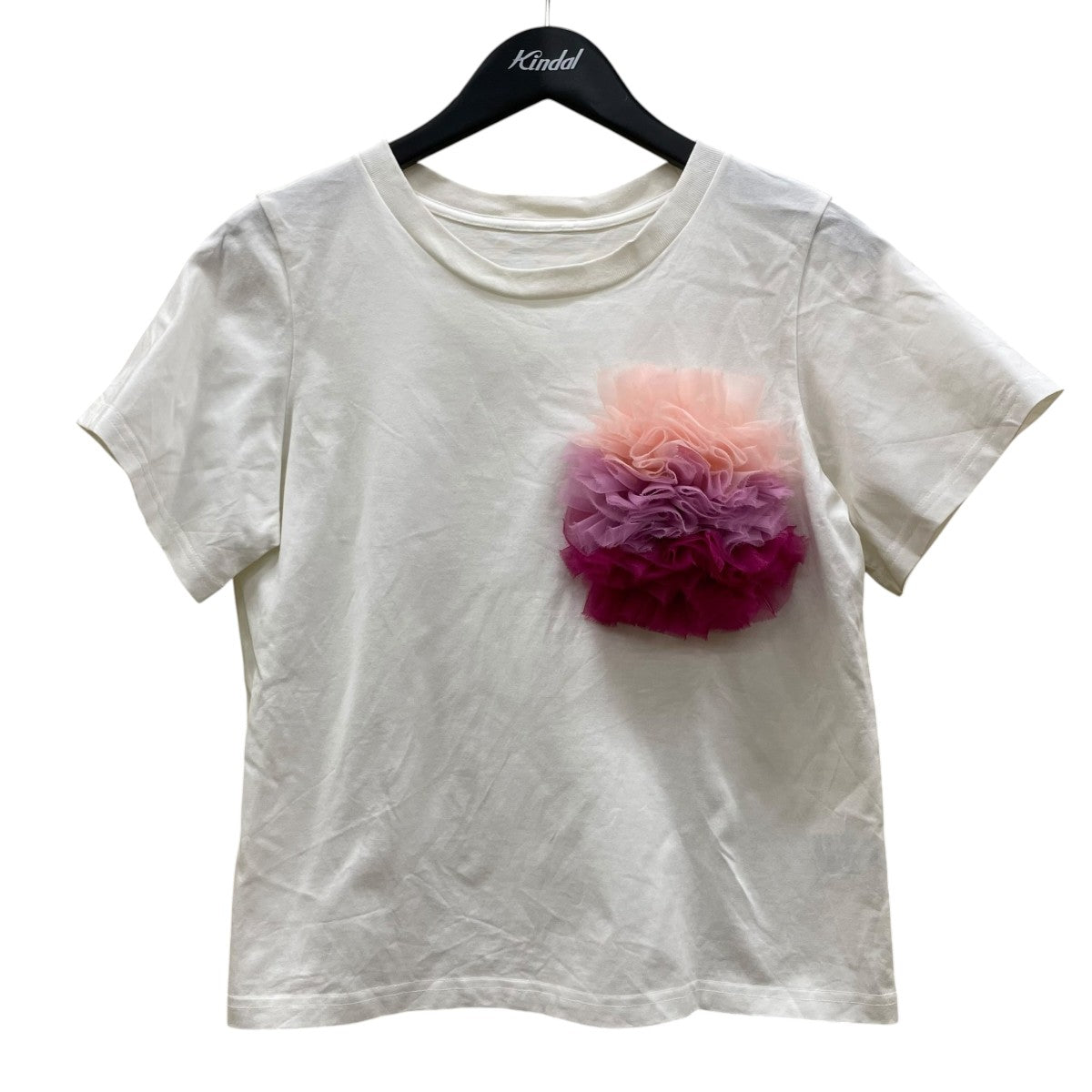 TOMO KOIZUMI(トモコイズミ) FRILL POCKET T-SHIRTフリルポケットT