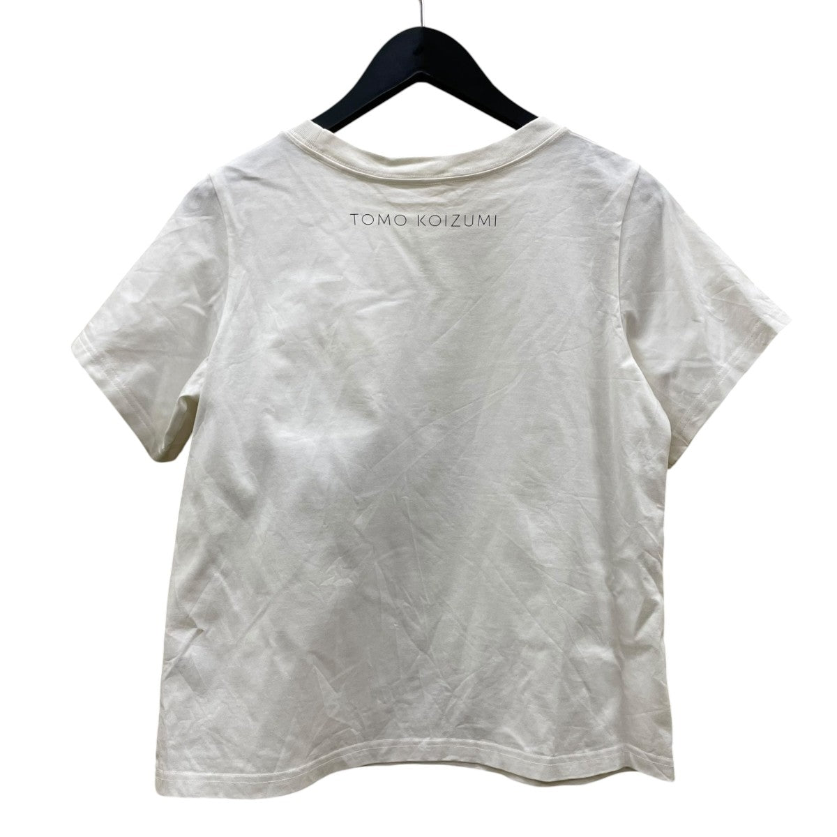 TOMO KOIZUMI FRILL POCKET T-SHIRTフリルポケットTシャツ 半袖Tシャツ コットンTシャツTK002 古着・中古-2枚目のアイテム画像