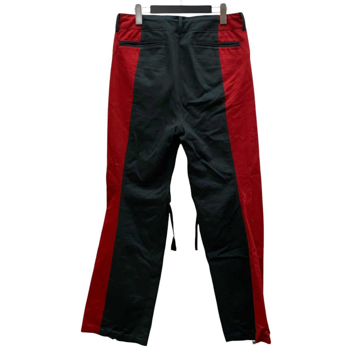 MOTORCYCLE PANTSサイドライン ストレートパンツ コットンパンツABH PT M05
