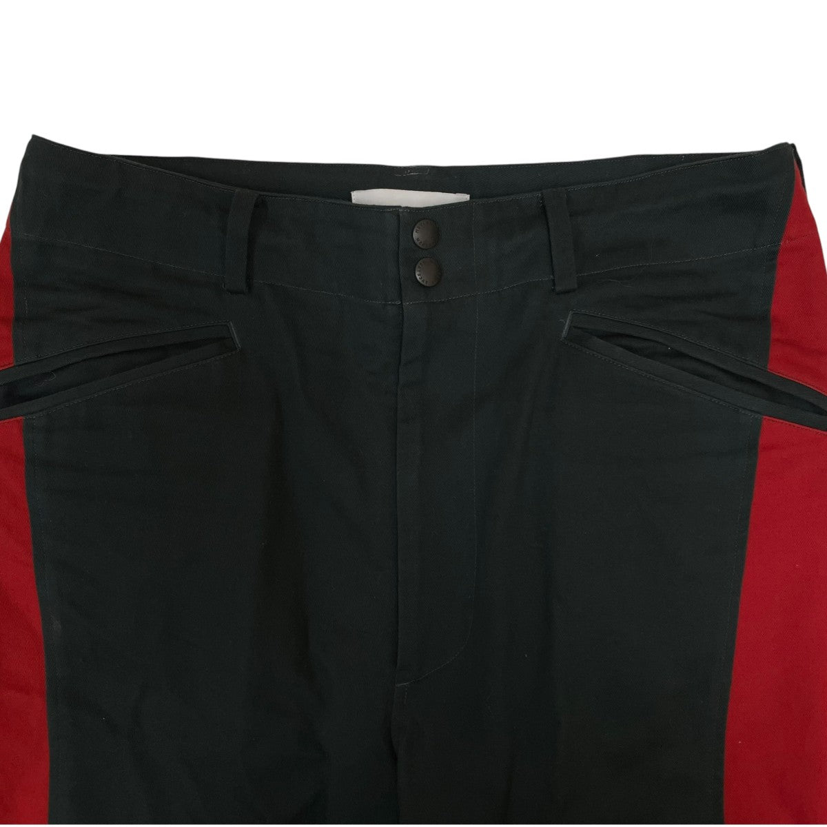 MOTORCYCLE PANTSサイドライン ストレートパンツ コットンパンツABH PT M05