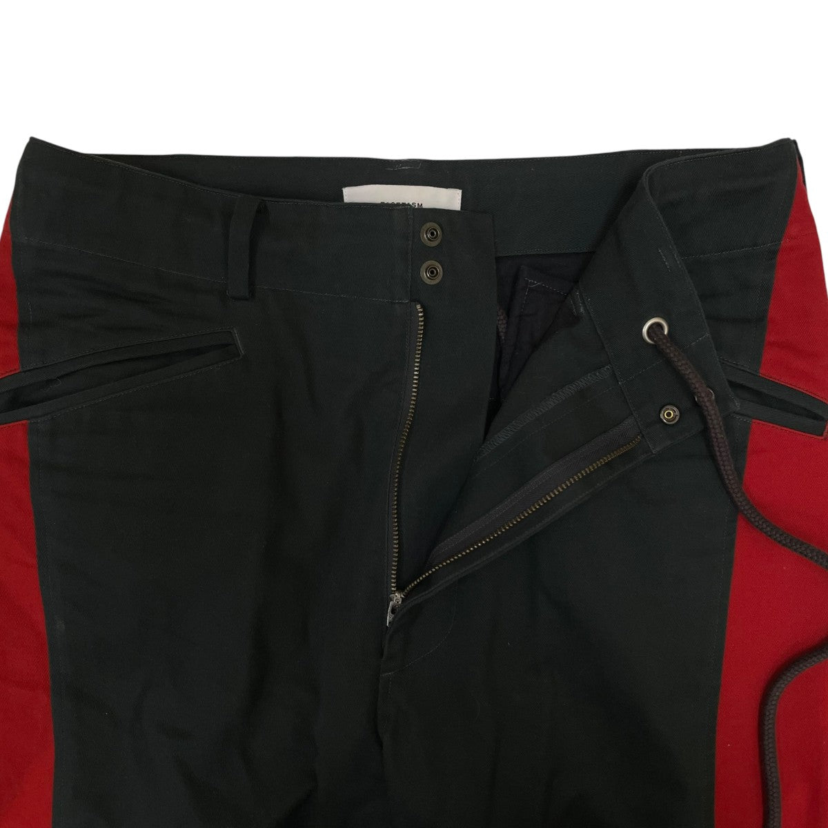 MOTORCYCLE PANTSサイドライン ストレートパンツ コットンパンツABH PT M05