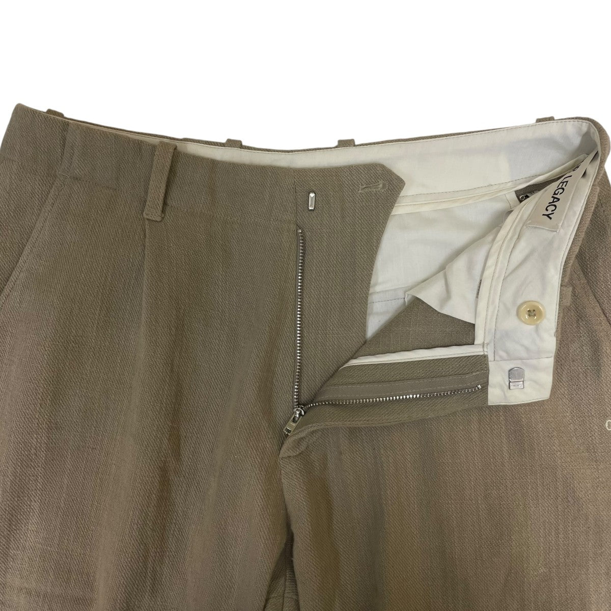 OUR LEGACY True Twill Borrowed Chinoチノパンツ ストレートパンツＭ２２２４ＢＬＫ 古着・中古-4枚目のアイテム画像