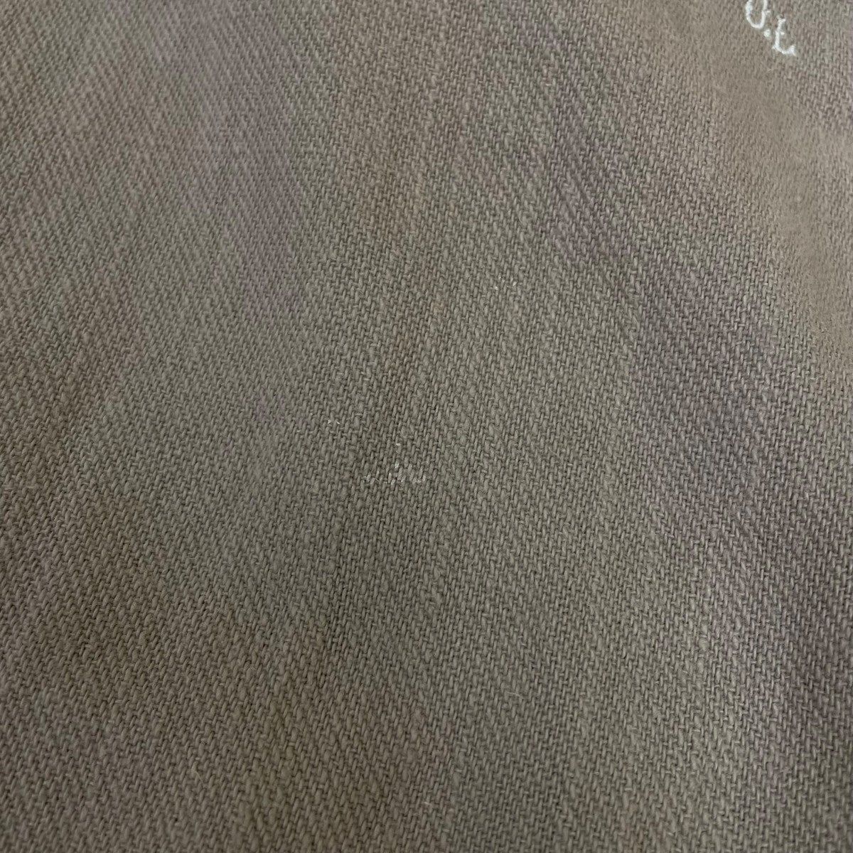 OUR LEGACY True Twill Borrowed Chinoチノパンツ ストレートパンツＭ２２２４ＢＬＫ 古着・中古-9枚目のアイテム画像