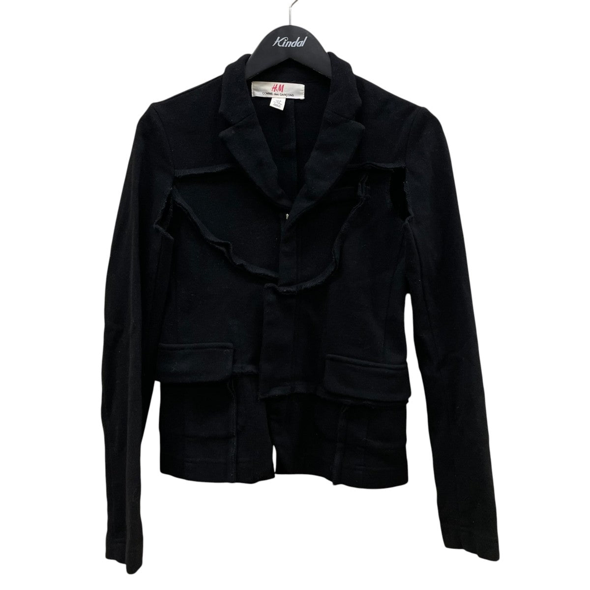 H＆M×COMME des GARCONS テーラードジャケット 古着・中古-1枚目のアイテム画像