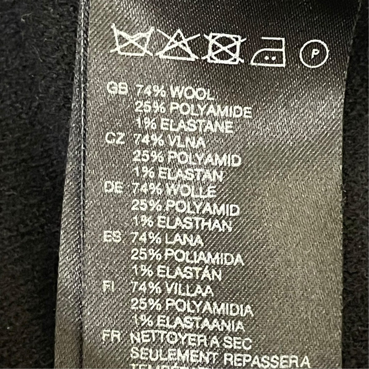 H＆M×COMME des GARCONS テーラードジャケット 古着・中古-6枚目のアイテム画像
