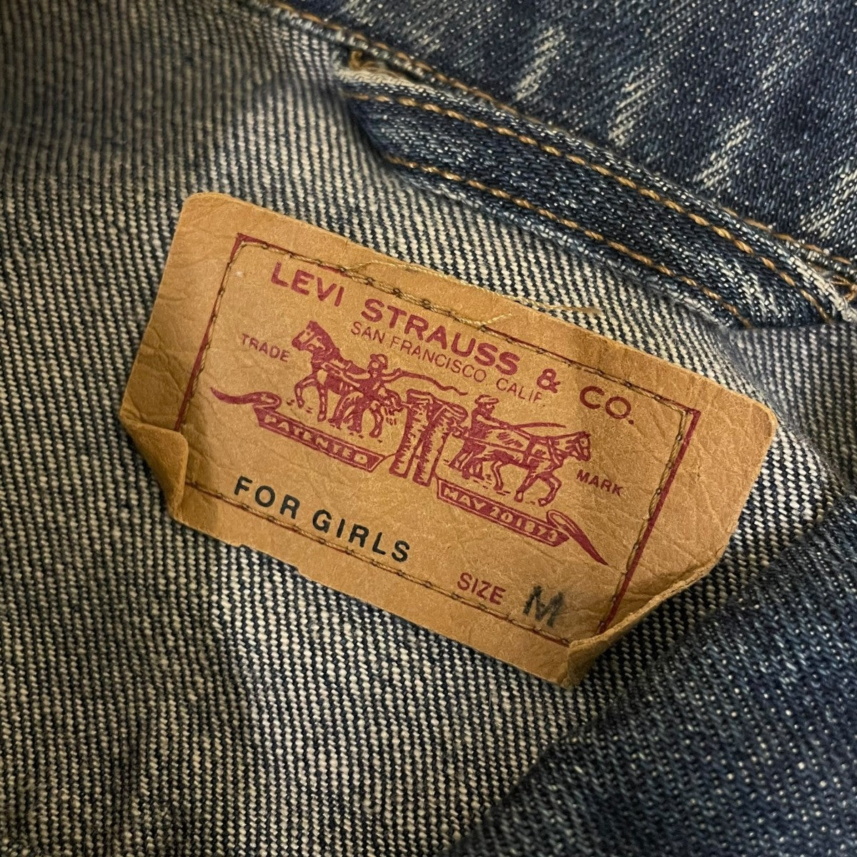 90s 00s FOR GIRLS ヴィンテージデニムジャケット Gジャン70590 0402