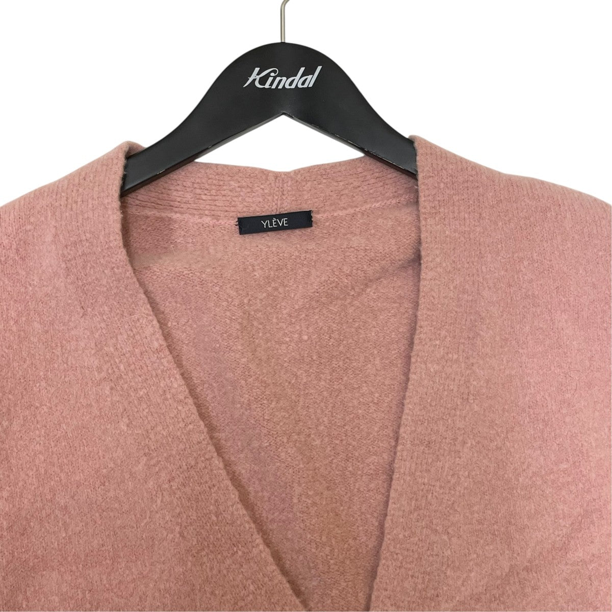 YLEVE WOOL BOUCLE KNIT CARDIGANVネックカーディガン170-2264068 古着・中古-3枚目のアイテム画像