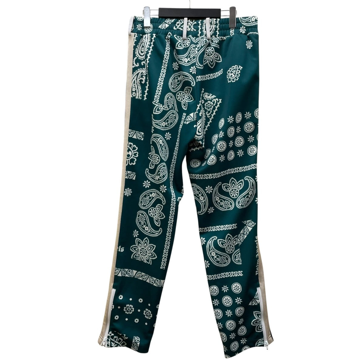 バンダナプリント サイドライン トラックパンツPMCA007F21FAB005