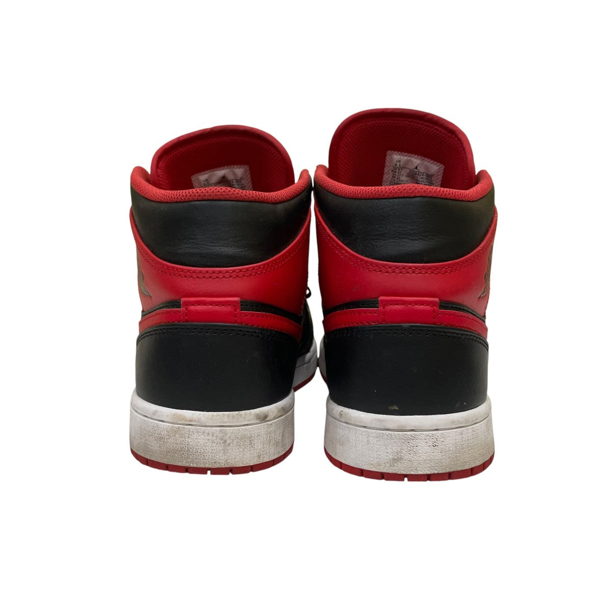 NIKE Nike Air Jordan 1 Mid Bred ToeスニーカーDQ8426-060 古着・中古-3枚目のアイテム画像