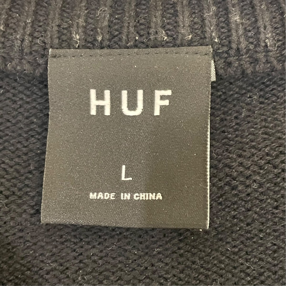 HUF GIFT BEAR INTARSIA SWEATERクルーネックニットKN00574 古着・中古-5枚目のアイテム画像