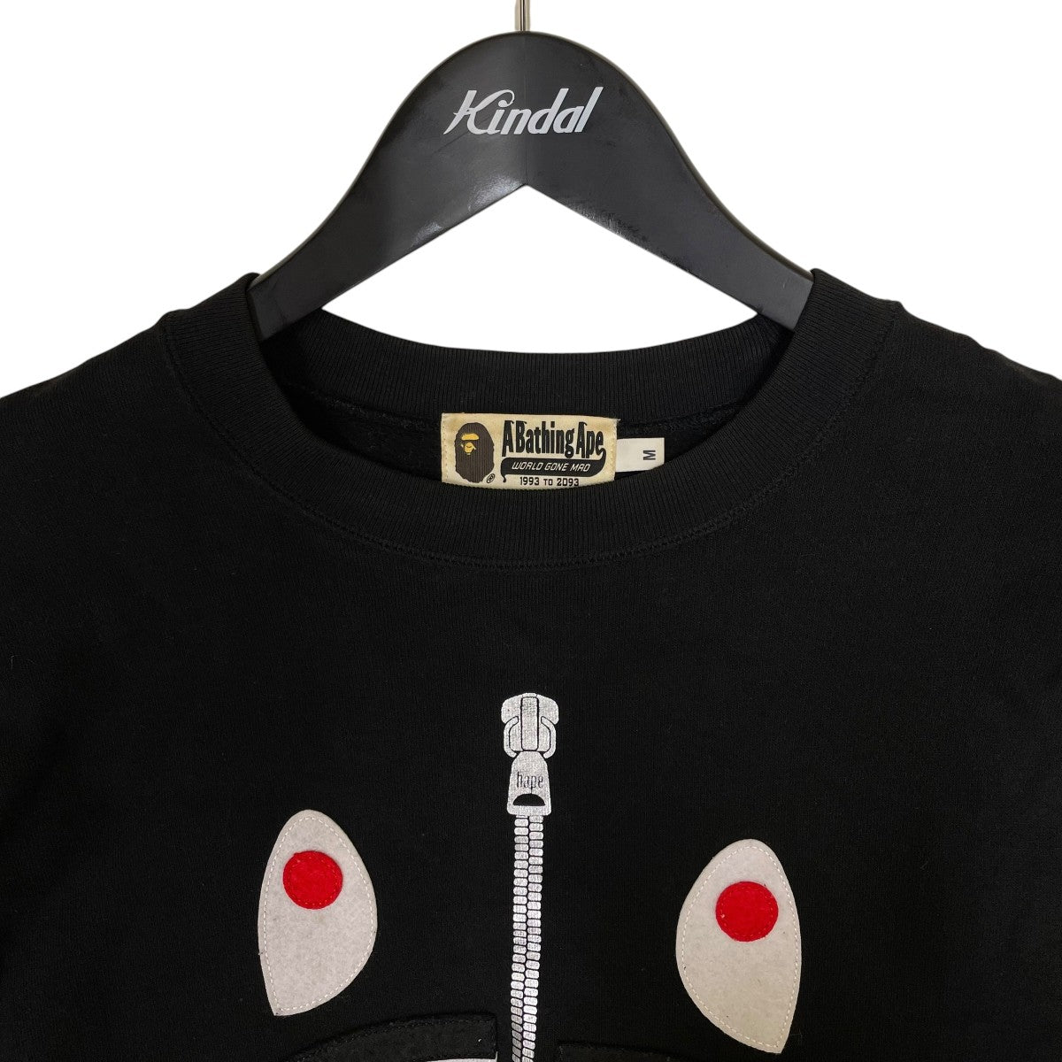 A BATHING APE SHARK CREWNECKクルーネックスウェット トレーナー001SWF801008X 古着・中古-3枚目のアイテム画像