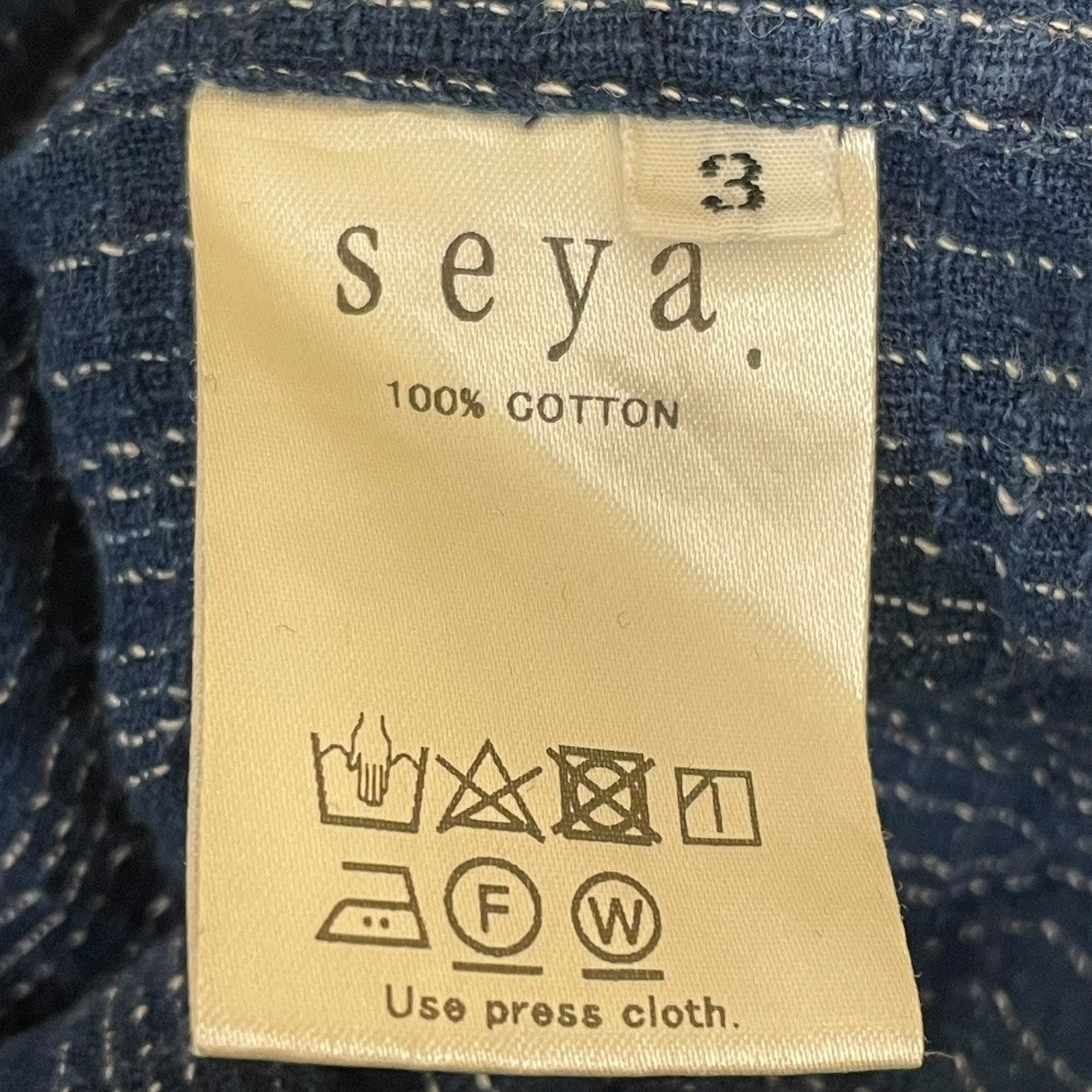 seya． ETERNAL SHIRT長袖シャツ 古着・中古-5枚目のアイテム画像
