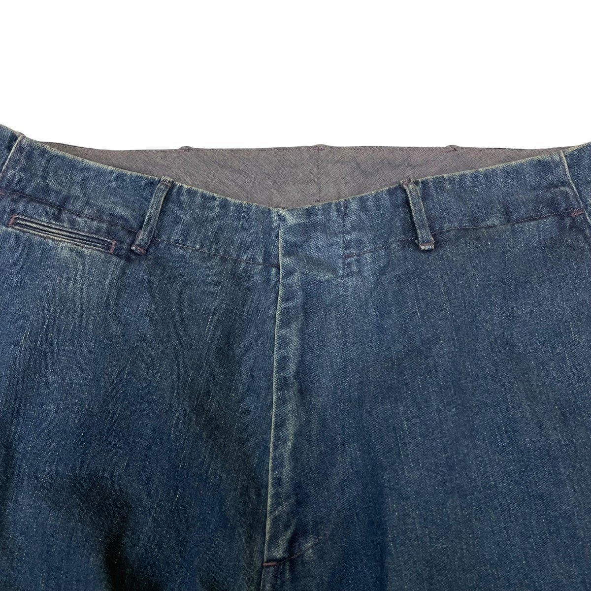 nanamica Denim Wide PantsデニムパンツSUCS134 古着・中古-3枚目のアイテム画像