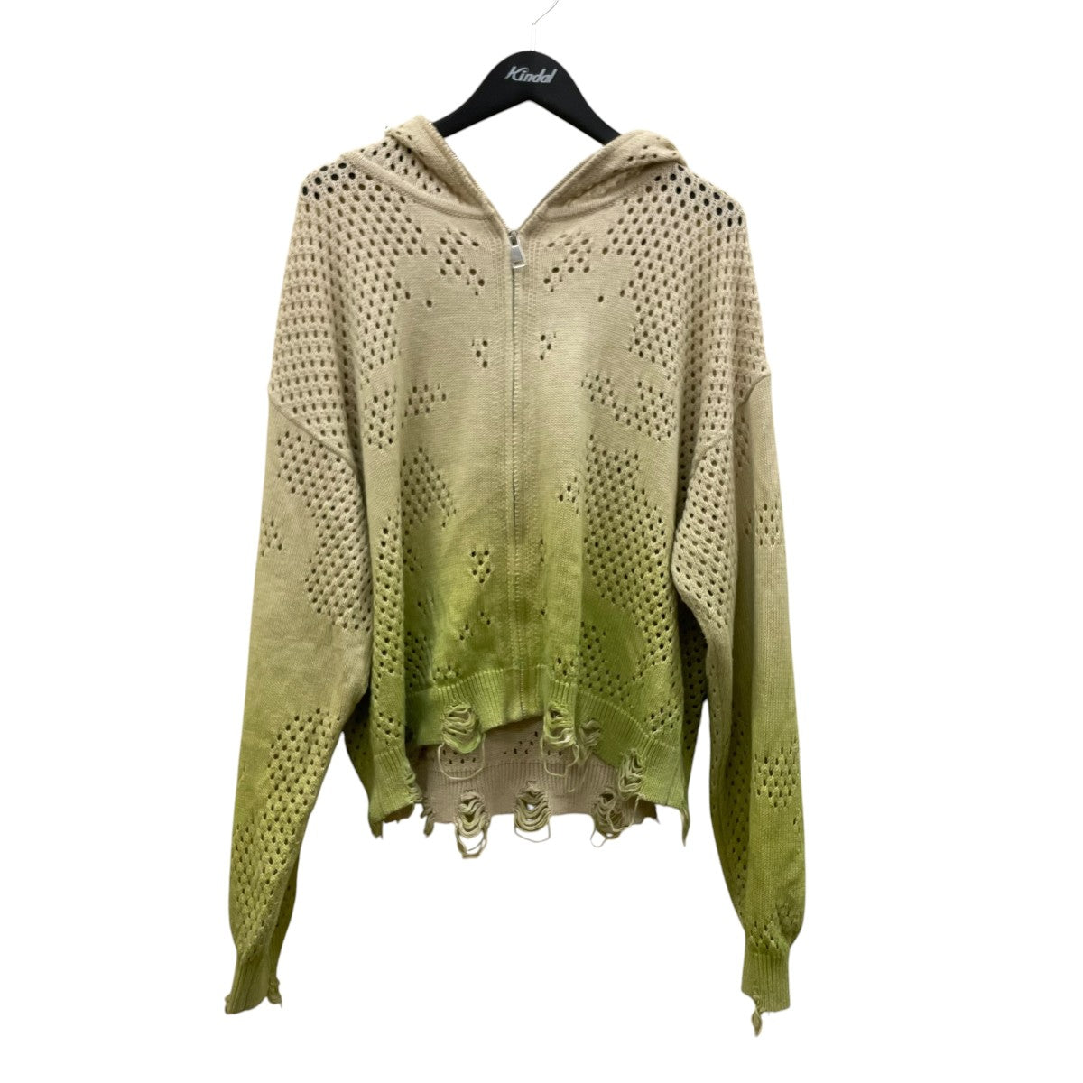 MOSS MESH HOODIEジップパーカー