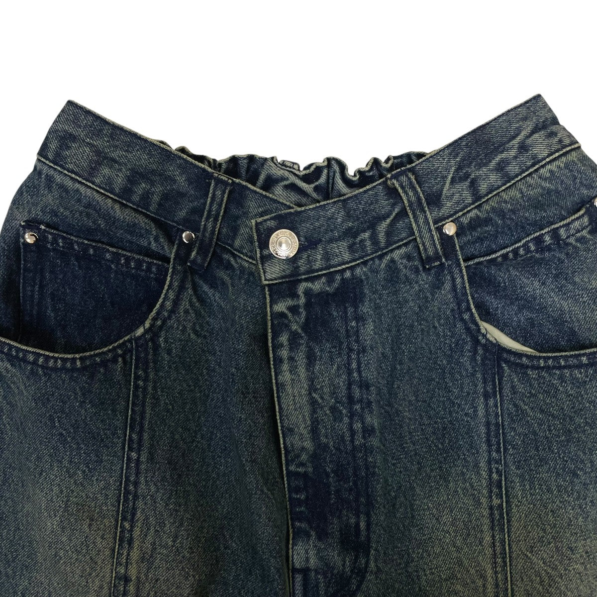 MIKAGE 26SSAngel Fin Wide Denim Pants変形 ワイドデニムパンツ バギーパンツ26SS-0704 古着・中古-3枚目のアイテム画像
